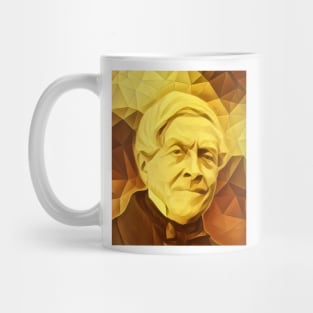 Jules Michelet Abstract Golden Portrait | Jules Michelet Artwork 9 Mug